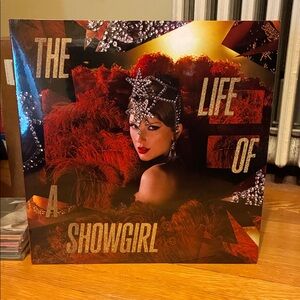 The Life of a Showgirl Vinyl Record